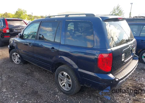 2004 Honda Pilot Ex-L z USA, uszkodzony, nr VIN 2HKYF18724H546607